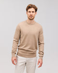 ASMUND bluse sand melange - Nordic Weaving