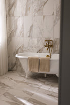 Bambus håndklæde sand 50x90cm - Nordic Weaving