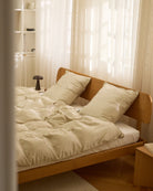 Bambus kuvertlagen hvid - Nordic Weaving