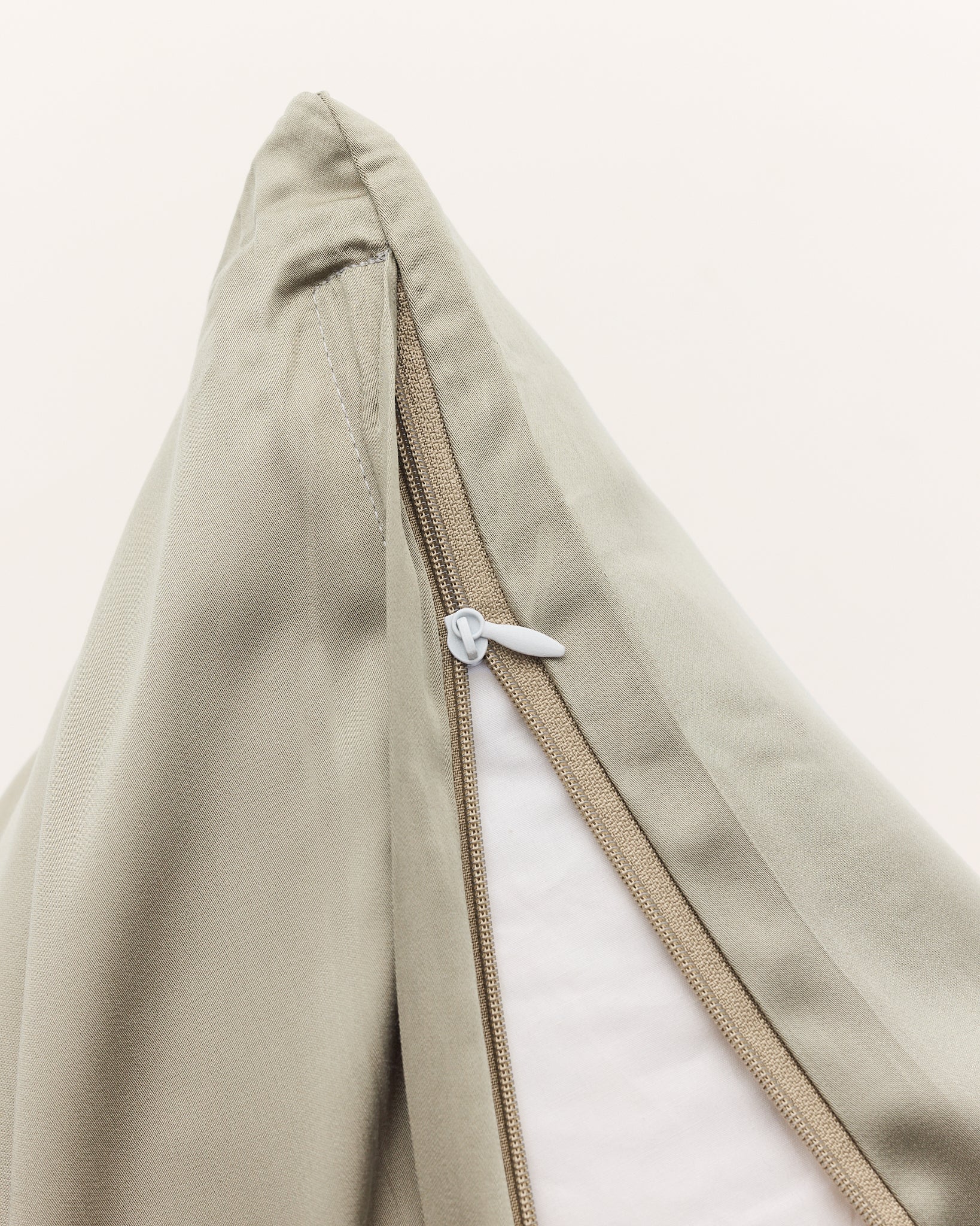 Bambus pudebetræk Plaza Taupe TC400 - Nordic Weaving