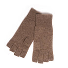 Cashmere handsker uden fingre - brun - Nordic Weaving