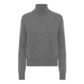 Cashmere high neck mørk grå - Nordic Weaving