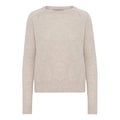 Cashmere round neck sand - Oprydning - Nordic Weaving