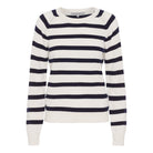 Cashmere stripe blue/white - Nordic Weaving