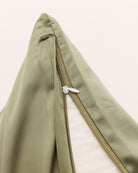 Dobbelt bambussengetøj khaki - Nordic Weaving