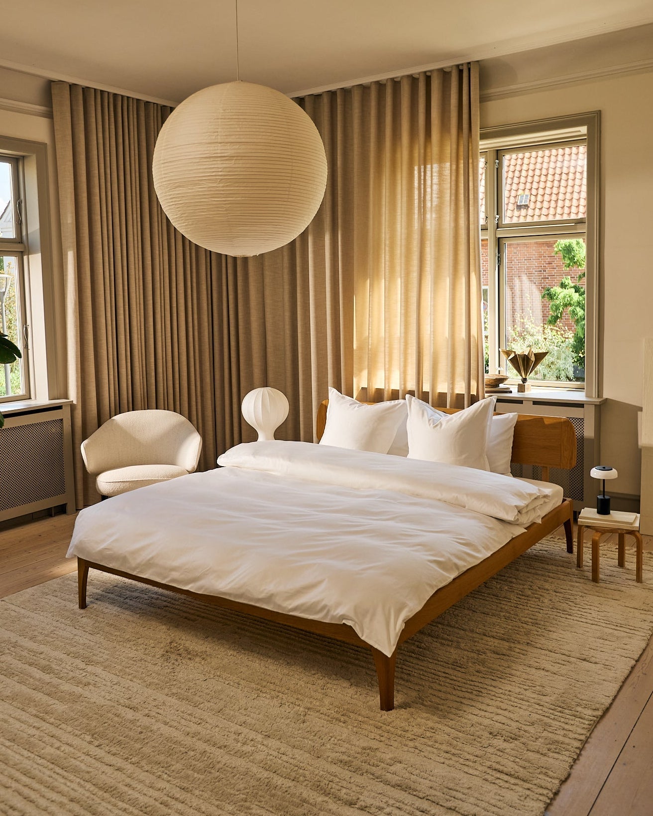 Egyptisk bomuld sengetøj Hvid - Nordic Weaving