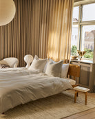 Egyptisk bomuld sengetøj Sand - Nordic Weaving