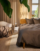 Egyptisk bomuld sengetøj Shitake - Nordic Weaving