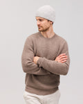 HELGI beanie cashmere hue lys grå - Nordic Weaving