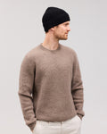 HELGI beanie cashmere hue sort - Nordic Weaving