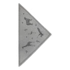 Produktbillede af Cashmere halstørklæde fauna grå 120x120x160cm
