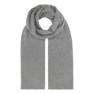 Cashmere halstørklæde grå 70x200cm