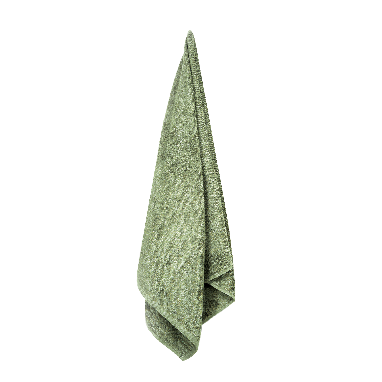 Produktbillede af bambushåndklæde i oliven grøn