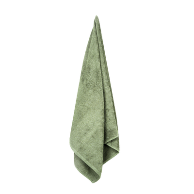 Produktbillede af bambushåndklæde i oliven grøn